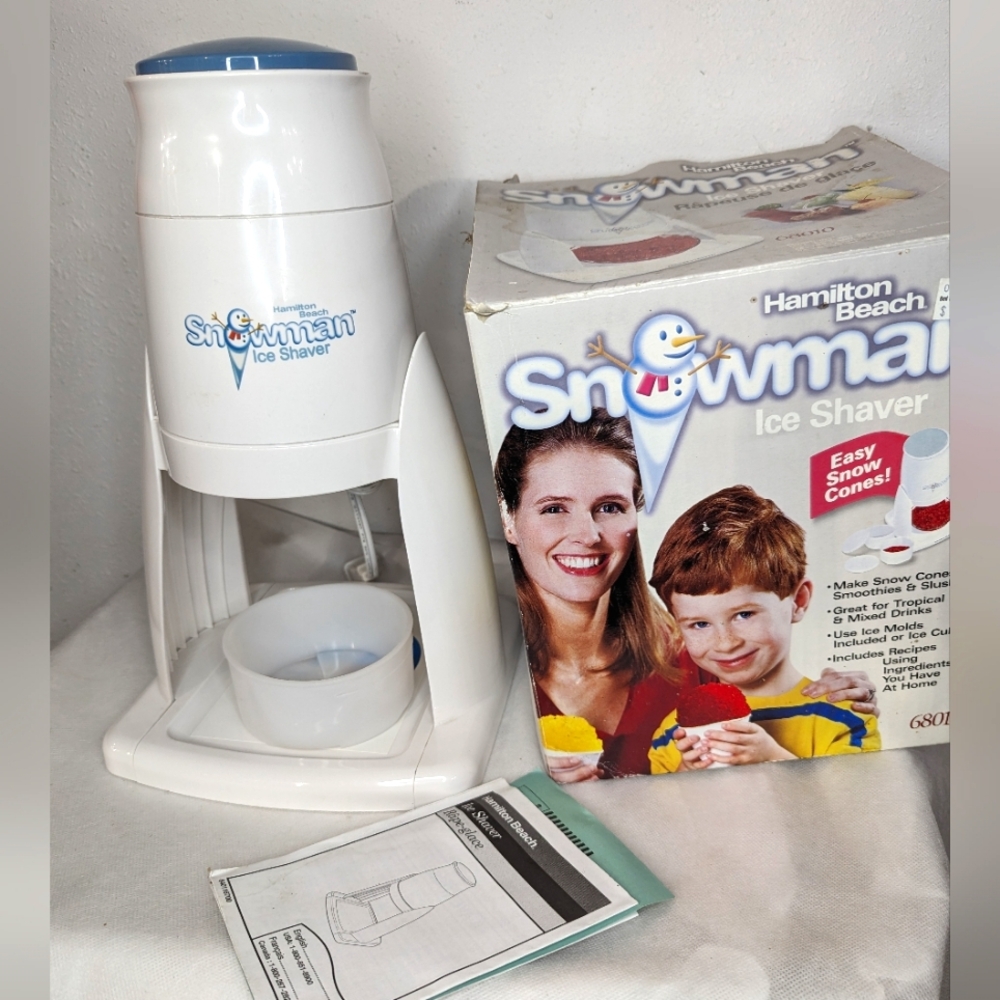 Hamilton Beach Snowman Ice Shaver